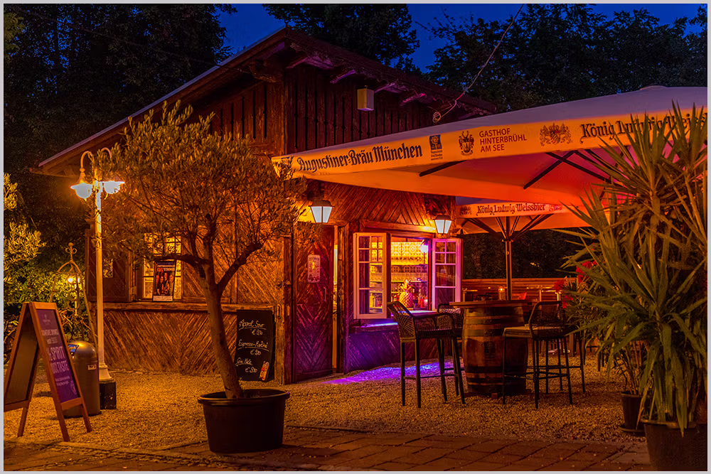 Isar-Bar im Gasthof Hinterbrühl am See
